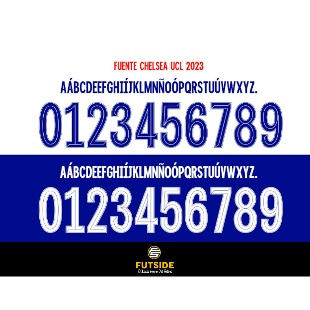 TIPOGRAFIA CHELSEA 23-24