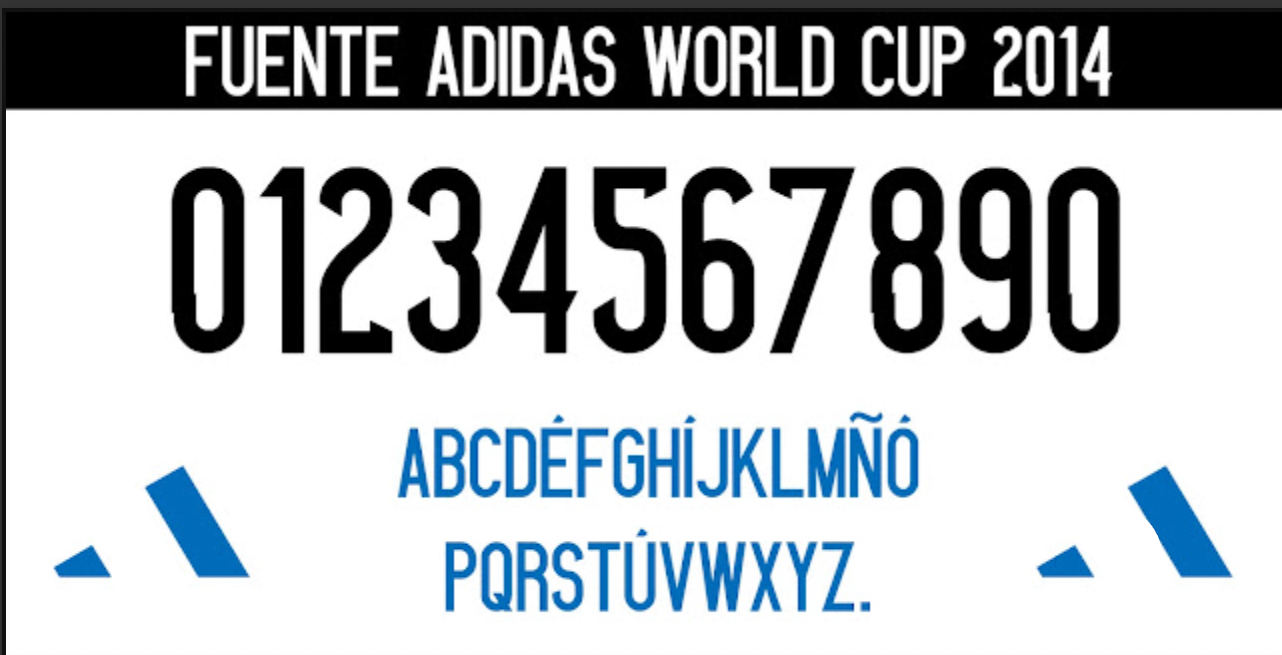 TIPOGRAFIA AD WORLD CUP  2014