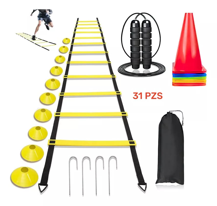 KIT PARA ENTRENAMIENTOS DE 31 PCS