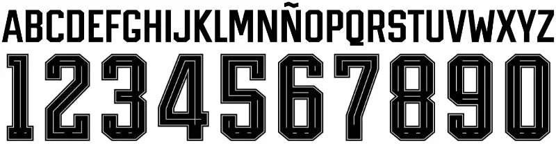 TIPOGRAFIA SELECCION ESPAÑA VISITA MUNDIAL 2026