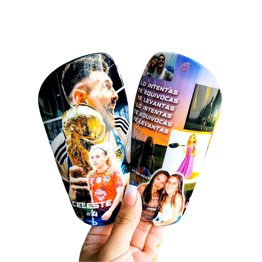 ESPINILLERAS PERSONALIZADAS PARA FUTBOL