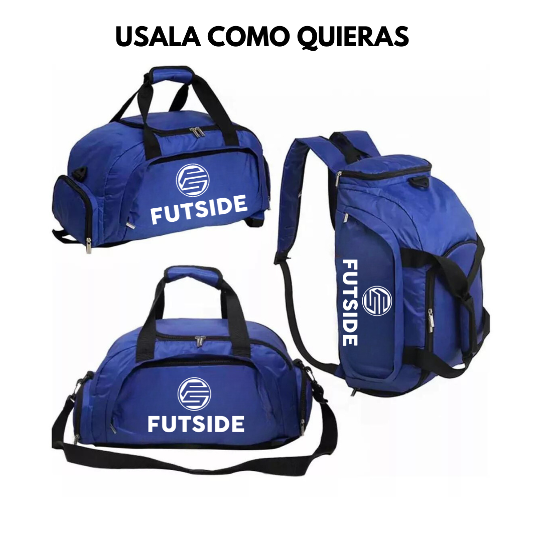 MALETA DEPORTIVA FUTSIDE 3 EN 1