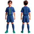 MOCKUP 3D DE UNIFORME COMPLETO DE FUTBOL CUELLO V