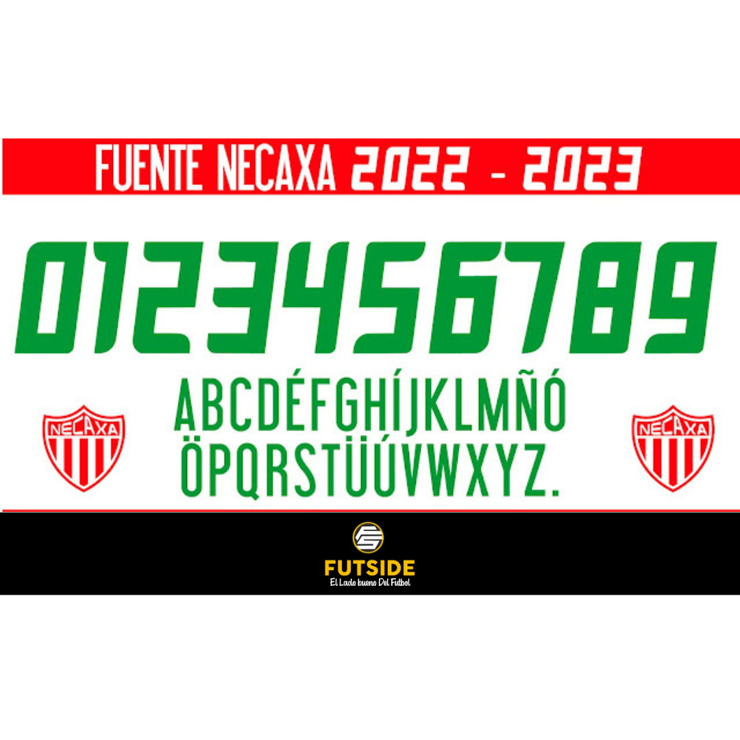 TIPOGRAFIA  NECAXA 23-24