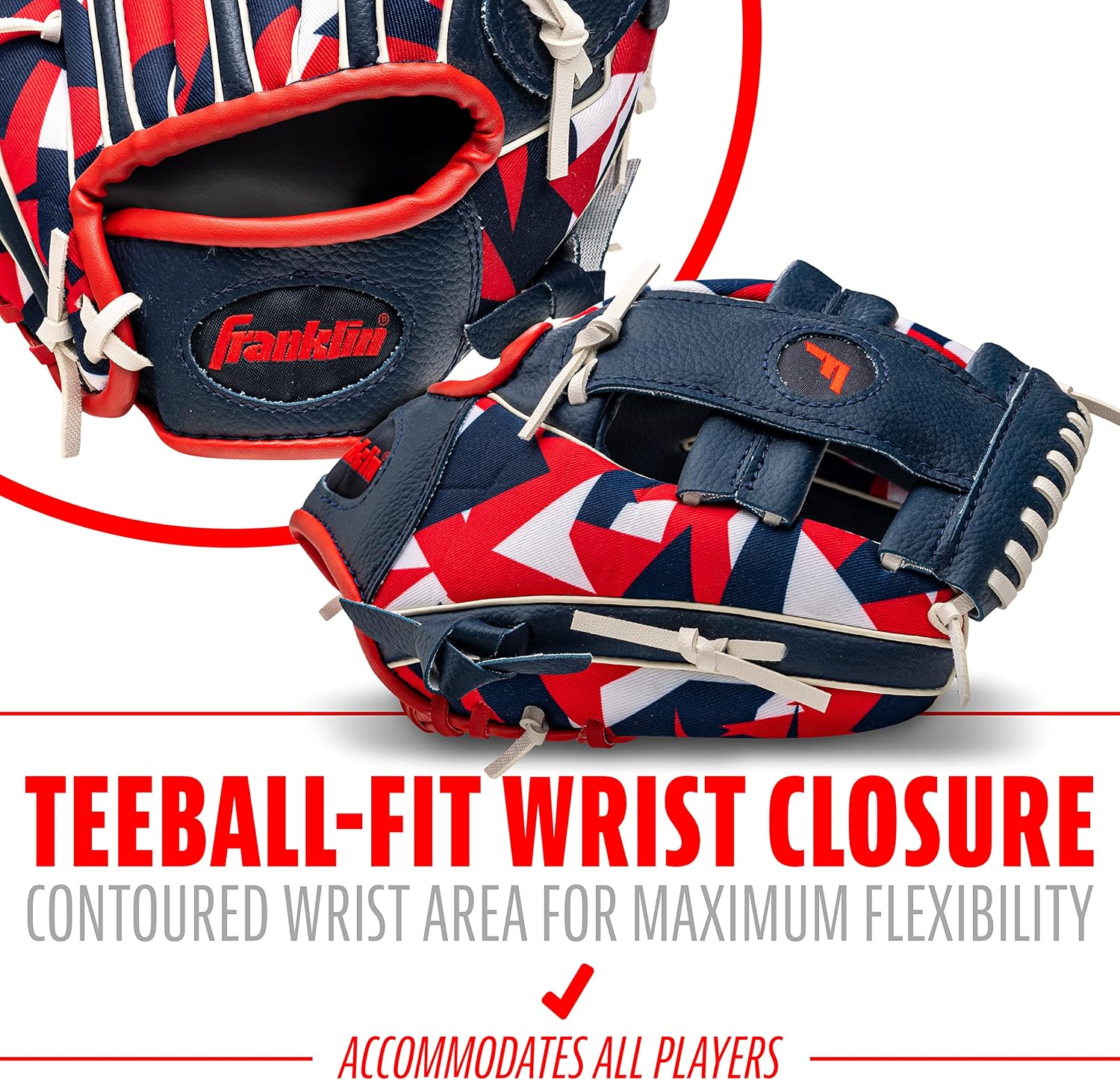 GUANTE FRANKLIN SPORT RTP TEEBALL 9.5"