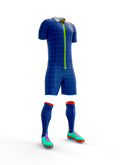 MOCKUP DE UNIFORME COMPLETO DE FUTBOL CUELLO POLO