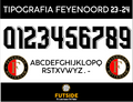 TIPOGRAFIA FEYENOORD 23-24