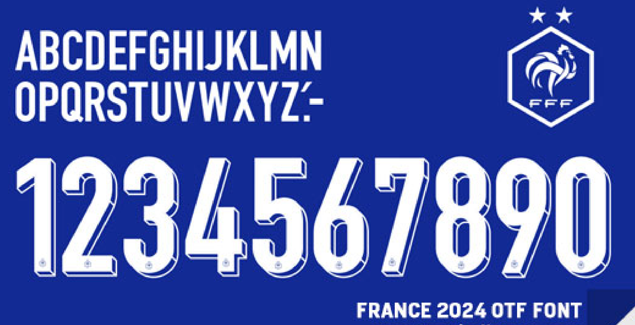 TIPOGRAFIA FRANCIA 2024 EURO