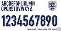 TIPOGRAFIA INGLATERRA 2024 EURO