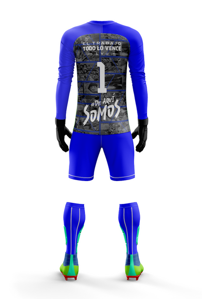 MOCKUP DE UNIFORME DE PORTERO DE FUTBOL