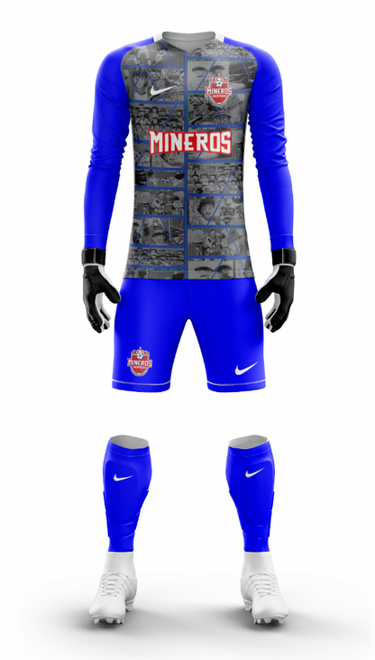 MOCKUP DE UNIFORME DE PORTERO DE FUTBOL