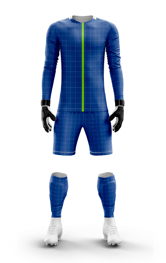 MOCKUP DE UNIFORME DE PORTERO DE FUTBOL