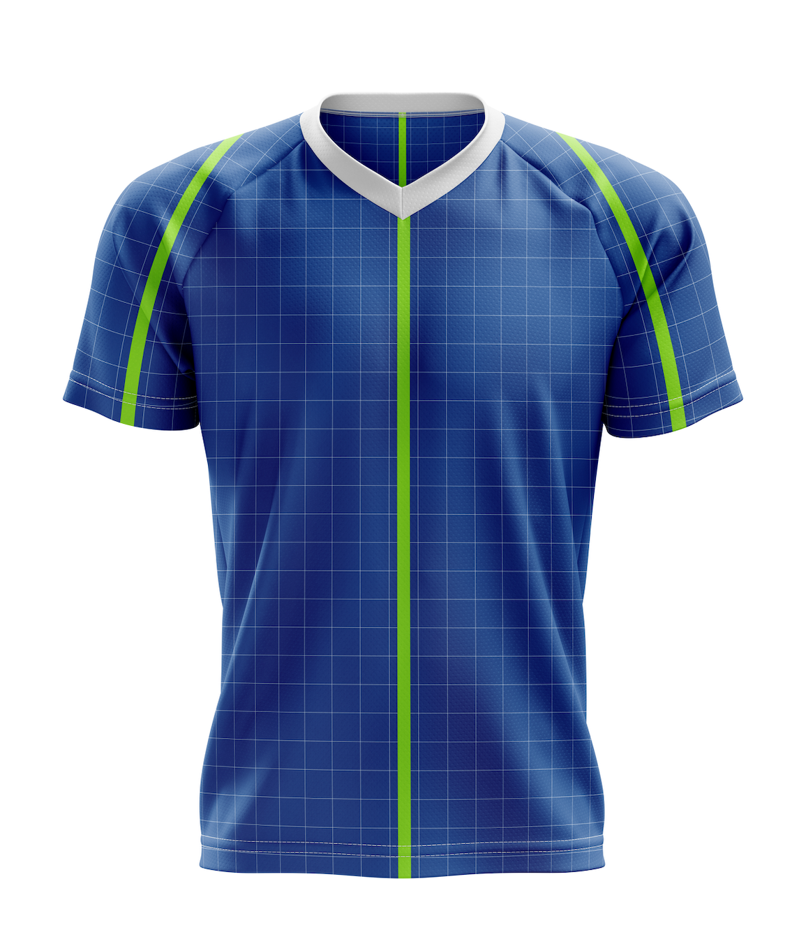 MOCKUP DE JERSEY CUELLO V  CORTE RANGLAN