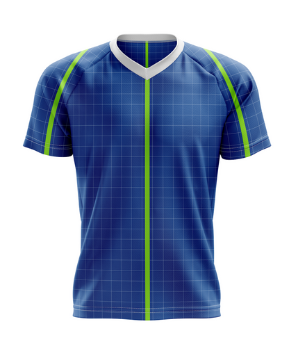 MOCKUP DE JERSEY CUELLO V  CORTE RANGLAN