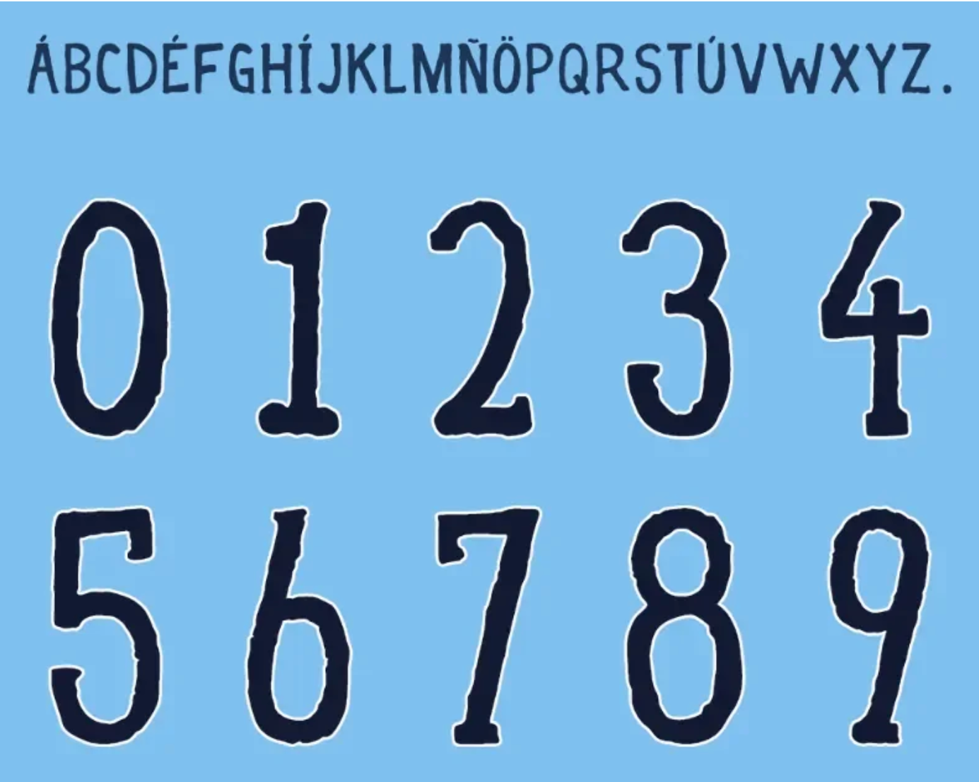 TIPOGRAFIA MANCHESTER CITY 25-26