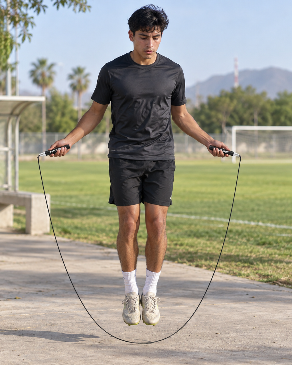 Cuerda Para Saltar Box Crossfit Gym Ajustable Cable De Acero