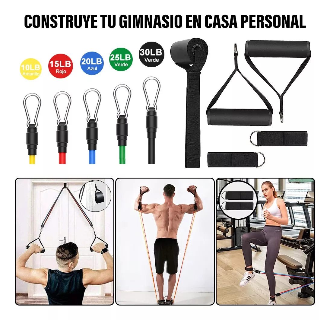 KIT 5 LIGAS DE RESISTENCIA