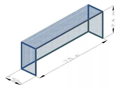 PACK 2 REDES PARA PORTERIA FUTBOL 11