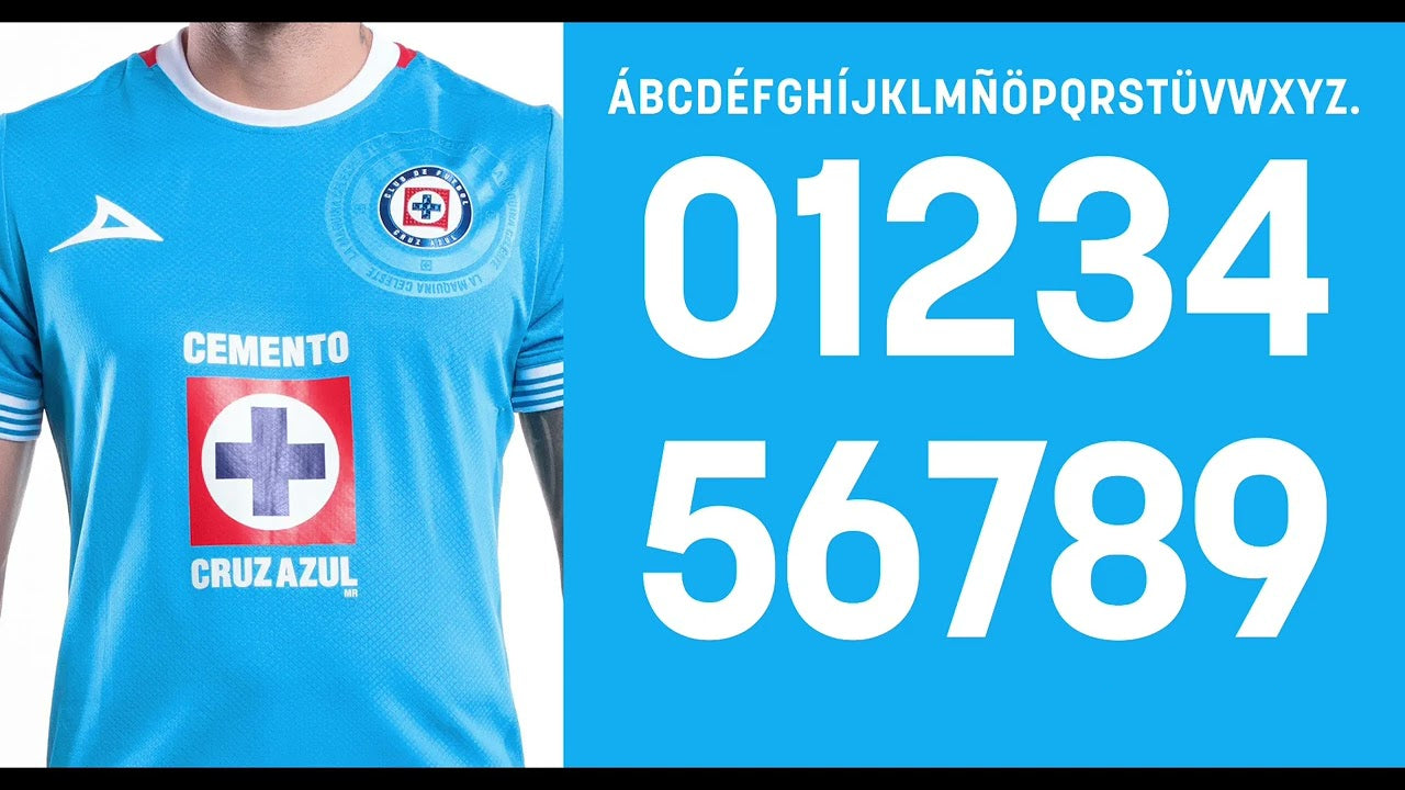 TIPOGRAFIA CRUZ AZUL 24-25